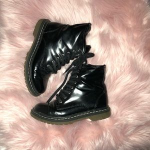 Black Combat Boots